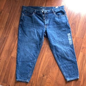 Slouchy taper jeans